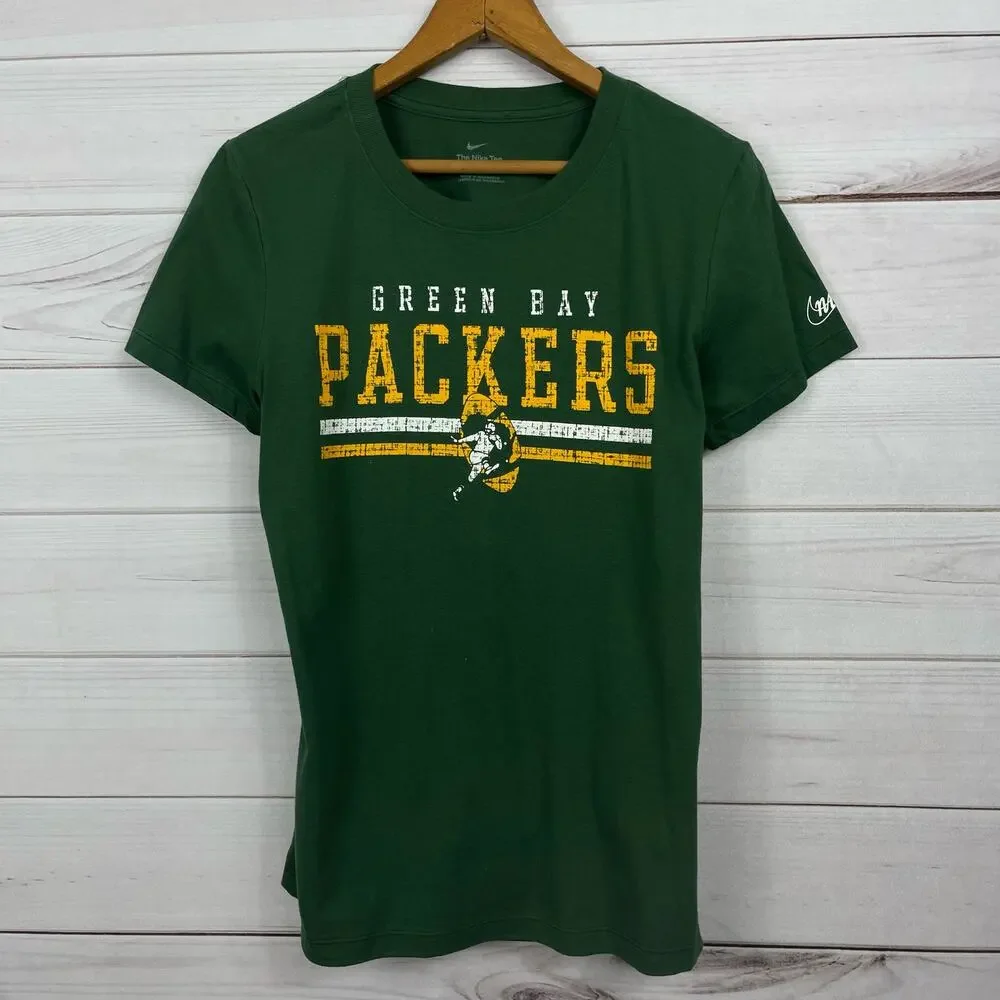 The Nike Tee Green Bay Packers Women's Small‎